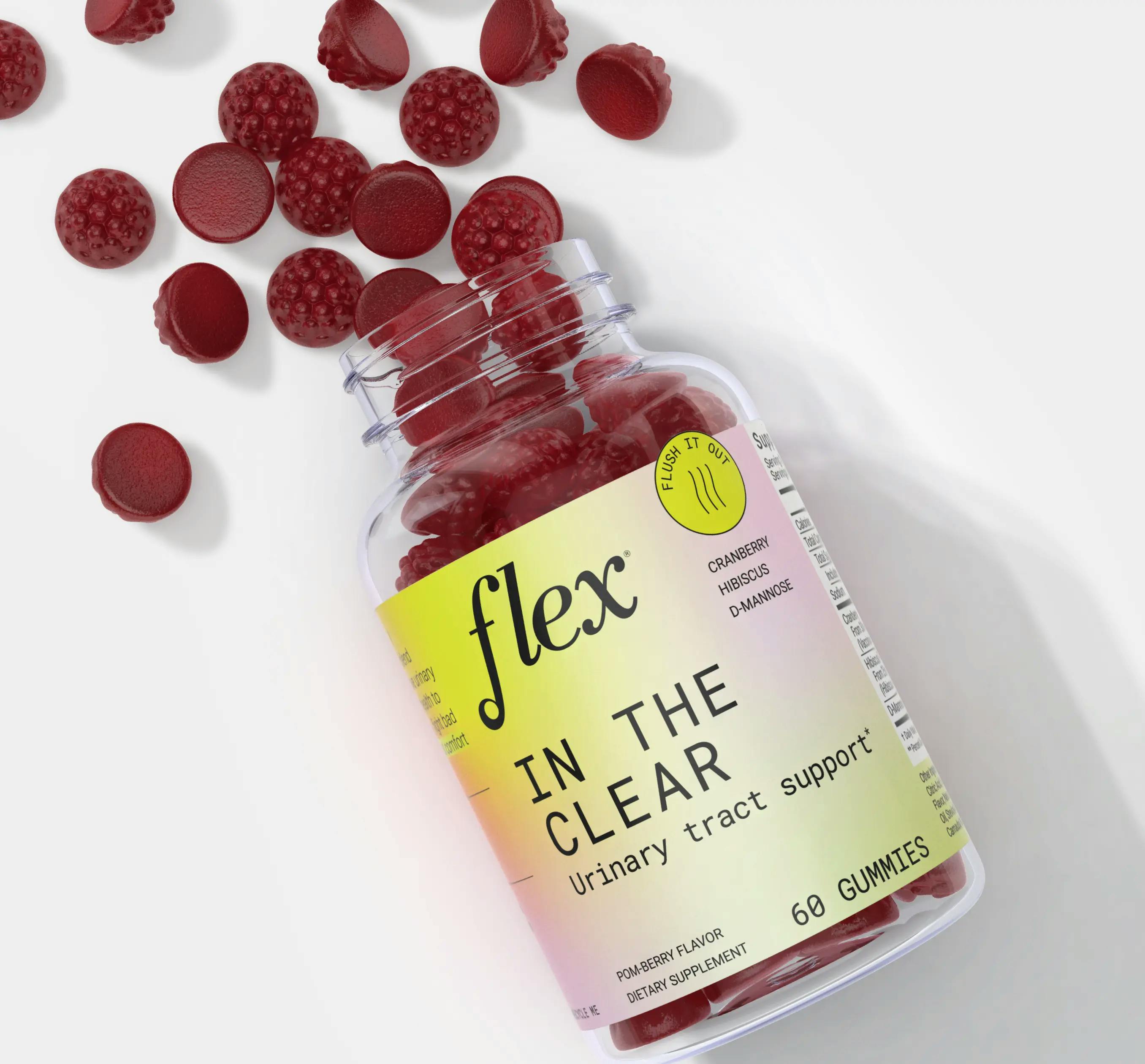 Flex In The Clear Gummies.webp